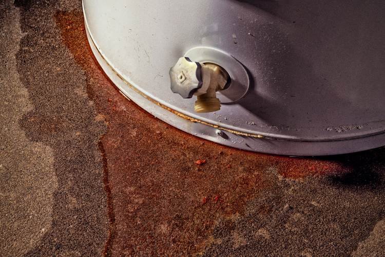 hot water tank leak repairs