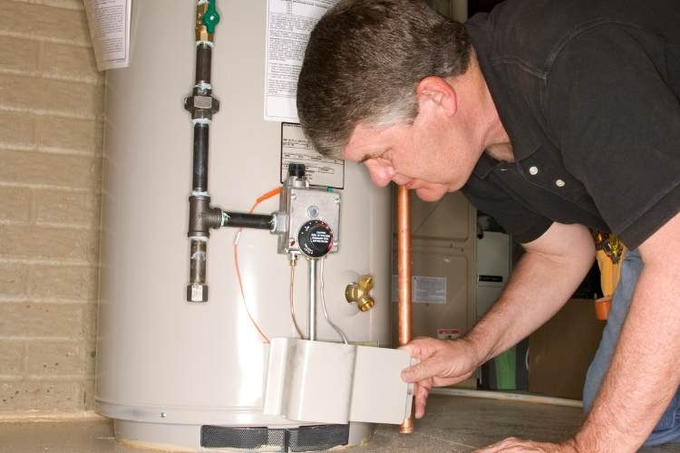inspect water heater
